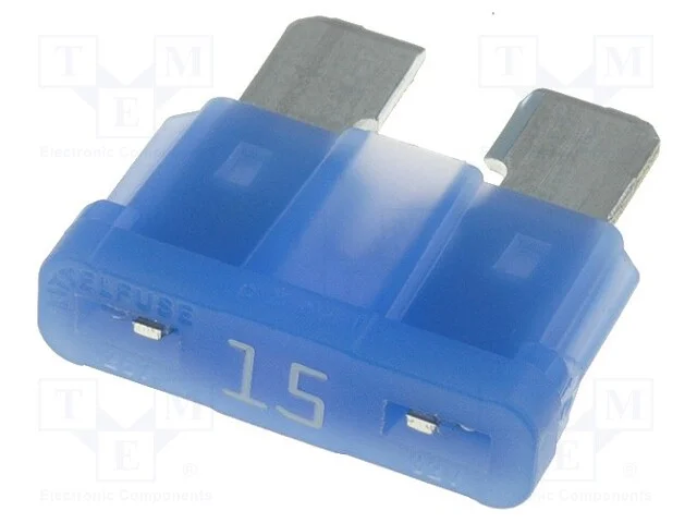 Fusível: Baixa Tensão, 15a, 32vdc, Automotivo, 19mm, Atof
