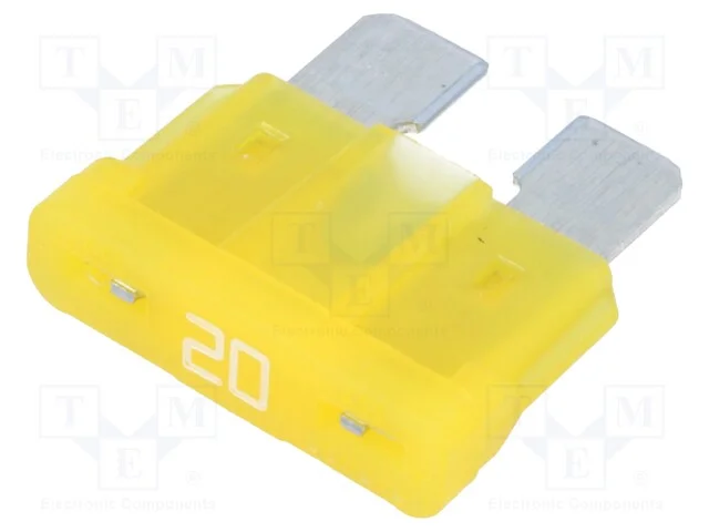 Fusível: Baixa Tensão, 20a, 32vdc, Automotivo, 19mm, Atof