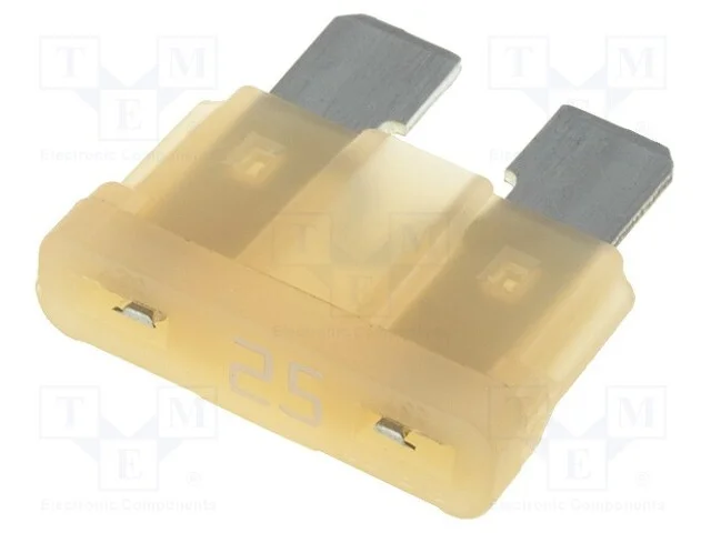Fusível: Baixa Tensão, 25a, 32vdc, Automotivo, 19mm, Atof