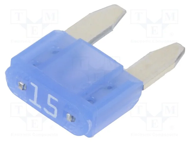 Fusível: Baixa Tensão, 15a, 32vdc, Apertado, Automotivo, 10,9mm