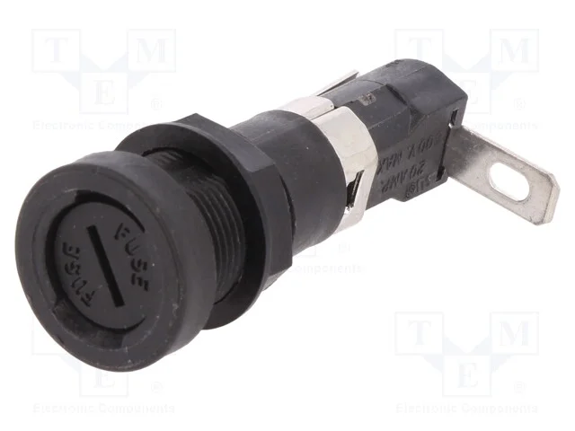 Tomada, Fus&iacute;veis Cil&iacute;ndricos, 5x20mm, 16a, 250v, No Painel