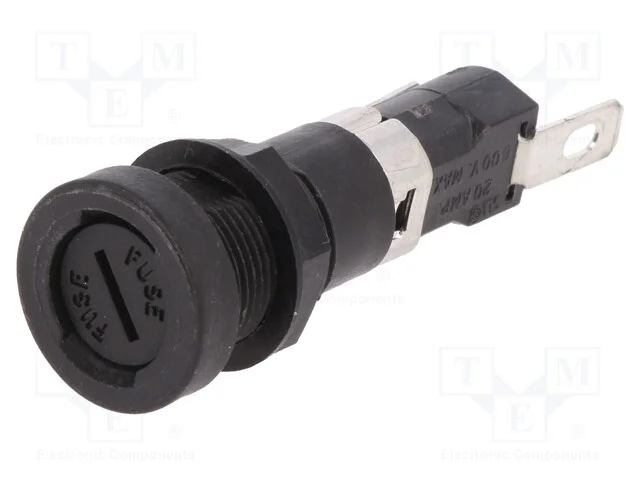 Tomada, Fus&iacute;veis Cil&iacute;ndricos, 5x20mm, 16a, 250v, No Painel