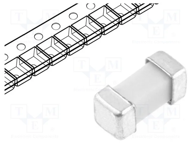 Fusível: Baixa Tensão, Retardado, 12a, 72vac, 60vdc, Smd, Cerâmico