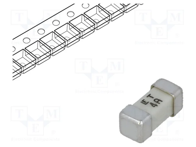 Fusível: baixa tensão, retardado, 4A, 125VAC, 125.