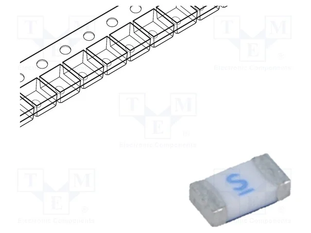 Fusível: Baixa Tensão, Retardado, 4a, 32v, 32vdc, Smd, Cerâmico
