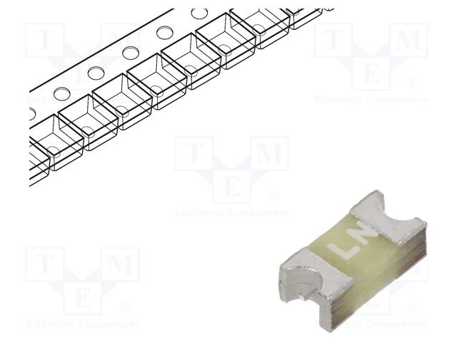 Fusível: baixa tensão, rápido, 2A, 125VAC, 125V, .
