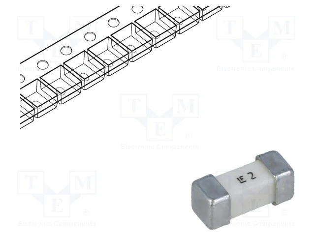 Fusível: baixa tensão, rápido, 2A, 250VAC, 250V, .