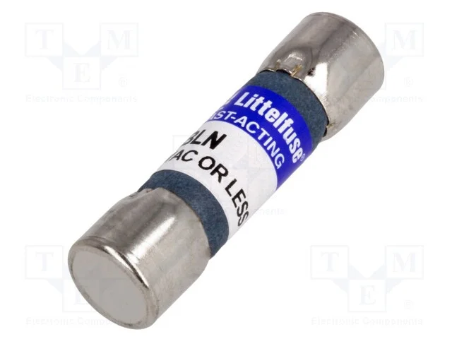 Fusível: Baixa Tensão, Rápido, 1a, 250vac, 10,3x38mm