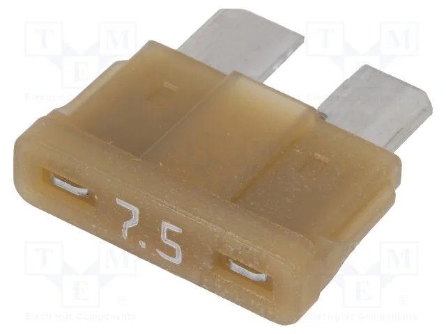 Fusível: Baixa Tensão, 7,5a, 12vdc, Automotivo, 19mm, Smart Glow