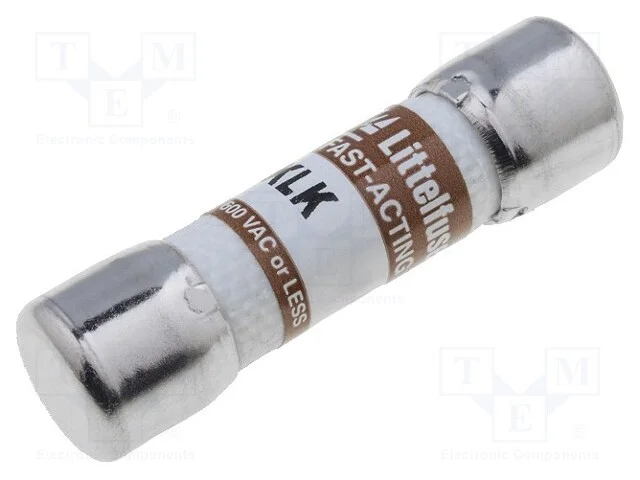 Fusível: Baixa Tensão, Rápido, 2a, 600vac, 10,3x38mm