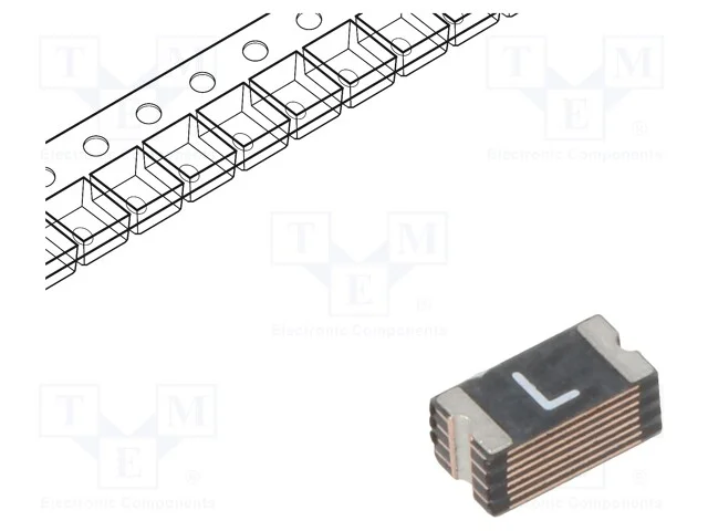 Fusível: de polímero PTC, 2A, SMD, 1206L