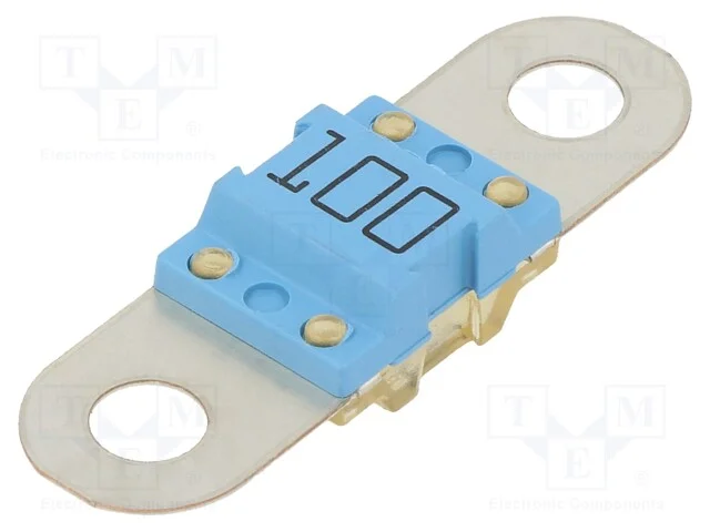 Fusível: Baixa Tensão, 100a, 32vdc, Parafuso M5, Automotivo, Cobre