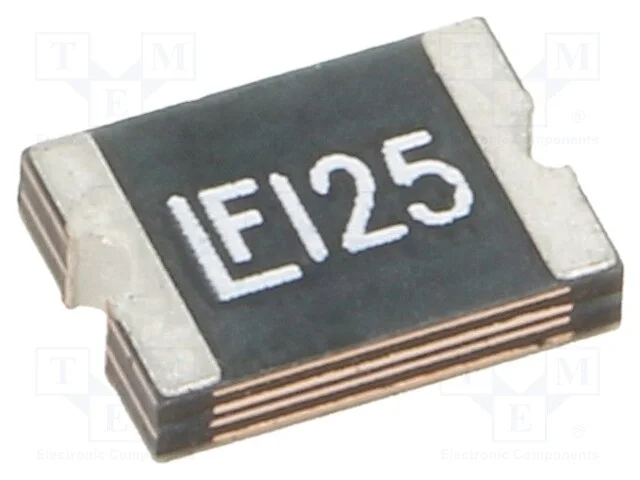 Fusível: de polímero PTC, rápido, 1,25A, 16V, 16V.