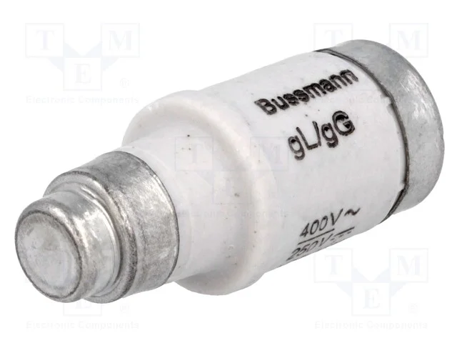 Fusível: Baixa Tensão, Gr,Rápido, 20a, 400vac, 250vdc, D02