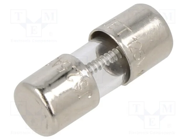 Fusível: Baixa Tensão, Retardado, 2,5a, 350vac, 5x15mm, Latão, 2js