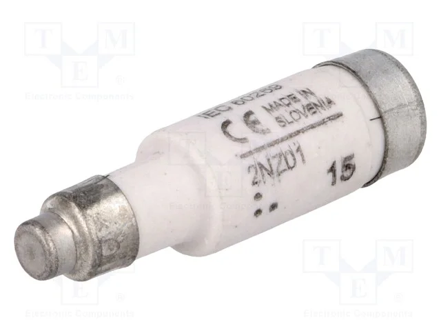 Fusível: baixa tensão, 2A, 400VAC, 250VDC, cerâmi.
