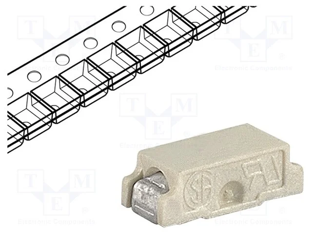 Fusível: baixa tensão, rápido, 2A, 63VAC, 63VDC, .
