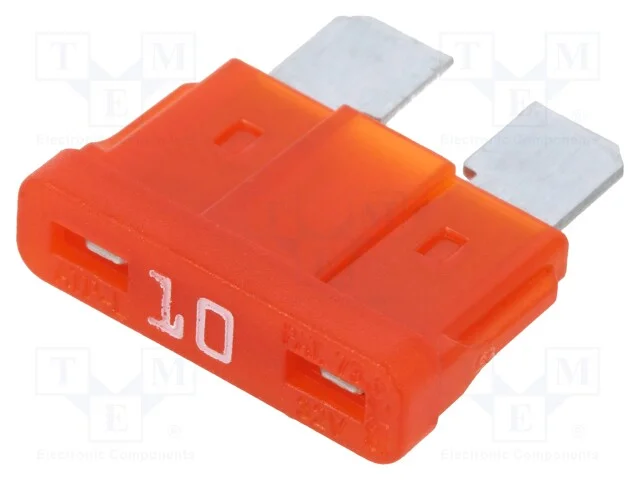 Fusível: Baixa Tensão, 10a, 32vdc, Automotivo, 19,3mm