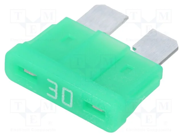 Fusível: Baixa Tensão, 30a, 32vdc, Automotivo, 19,3mm