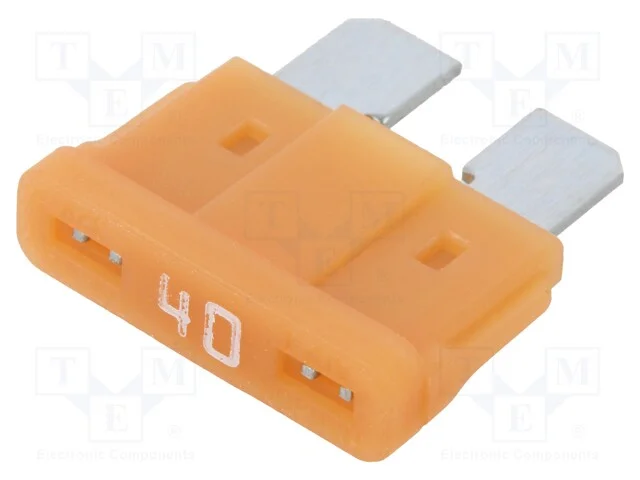 Fusível: Baixa Tensão, 40a, 32vdc, Automotivo, 19,3mm