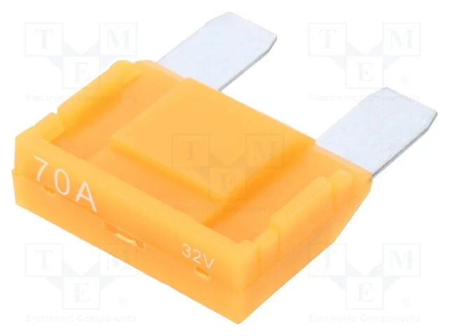 Fusível: Baixa Tensão, 70a, 32vdc, Automotivo, 29mm