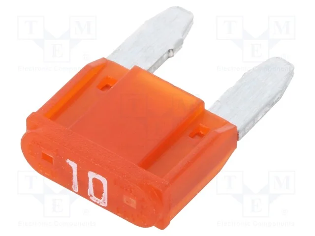 Fusível: Baixa Tensão, 10a, 58vdc, Automotivo, 11,2mm
