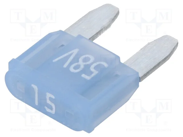 Fusível: Baixa Tensão, 15a, 58vdc, Automotivo, 11,2mm