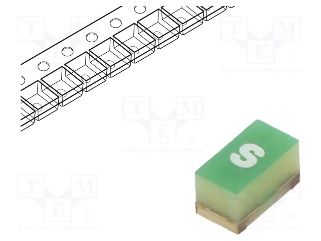 Fusível: baixa tensão, super-imediato, 160mA, 125.