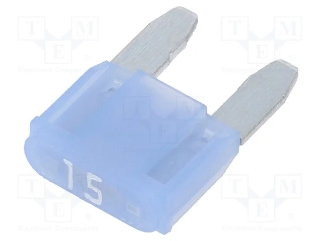 Fusível: Baixa Tensão, 15a, 32vdc, Automotivo, 10,9mm