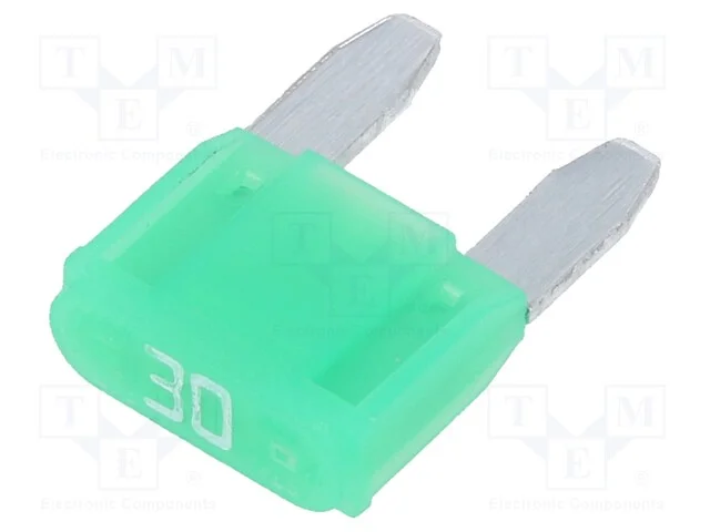 Fusível: Baixa Tensão, 30a, 32vdc, Automotivo, 10,9mm