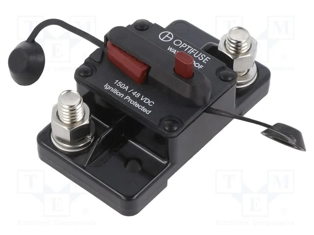 Fusível: Baixa Tensão, 150a, 48vdc, Automotivo, 86x48,5x35,9mm