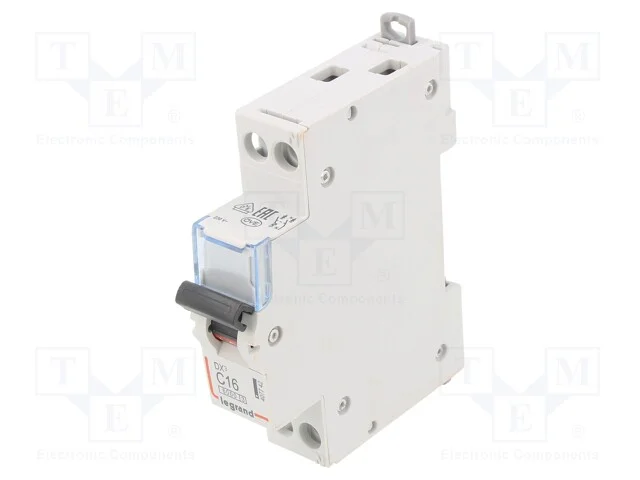 Disjuntor Contra Sobreintensidades, 400vac, Inom: 16a, Polos: 1+N