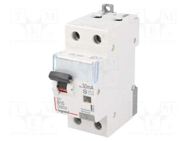 Interruptor de Circuito Diferencial, Inom: 10a, Polos: 2, 230vac