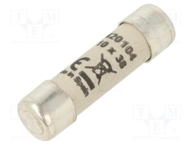 Fusível: Baixa Tensão, Gg, 4a, 500vac, 250vdc, 10,3x38mm