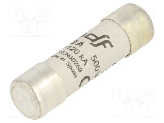 Fusível: Baixa Tensão, Gg, 40a, 500vac, 150vdc, 14x51mm
