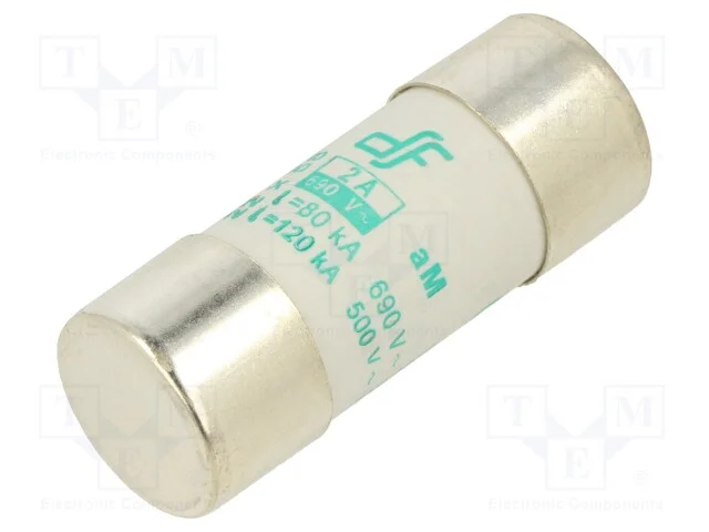 Fusível: Baixa Tensão, Am, 2a, 690vac, 22x58mm