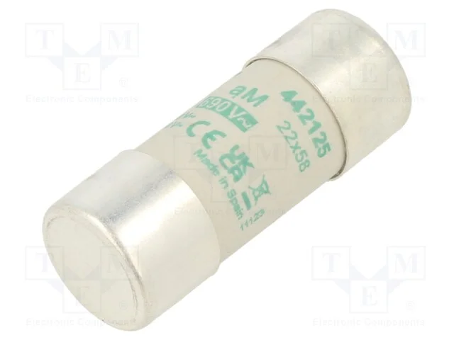 Fusível: Baixa Tensão, Am, 25a, 690vac, 22x58mm