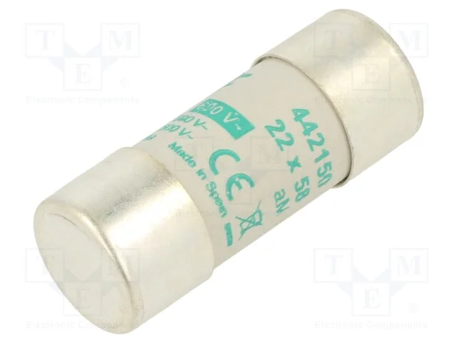 Fusível: Baixa Tensão, Am, 50a, 690vac, 22x58mm