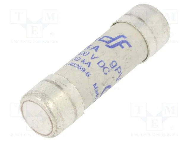 Fusível: Baixa Tensão, Gpv, 25a, 1kvdc, 14x51mm