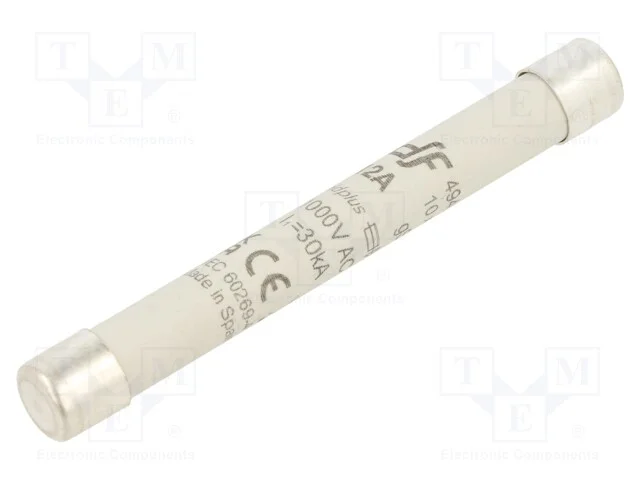 Fusível: Baixa Tensão, Gs, 12a, 1kvac, Cerâmico,Industrial