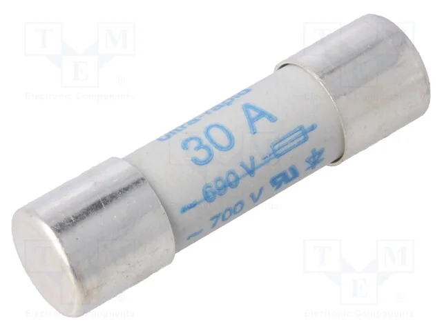 Fusível: Baixa Tensão, Gr, 30a, 660vac, 10,3x38mm, Urz