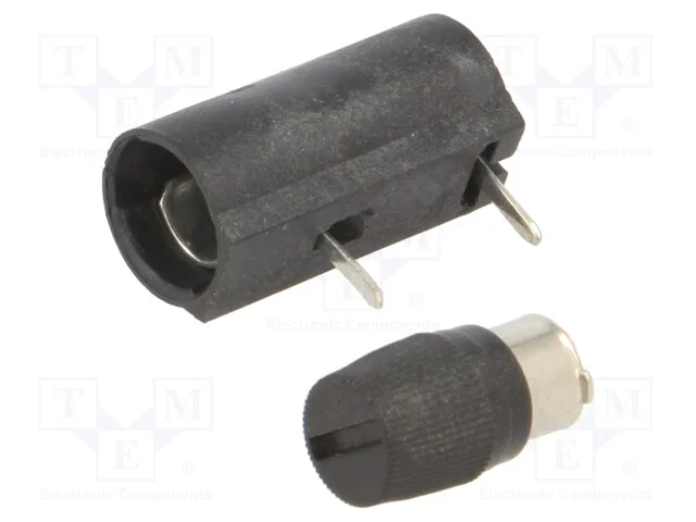 Tomada, Fusíveis Cilíndricos, Tht, 5x20mm, 6,3a, Raster: 12,5mm
