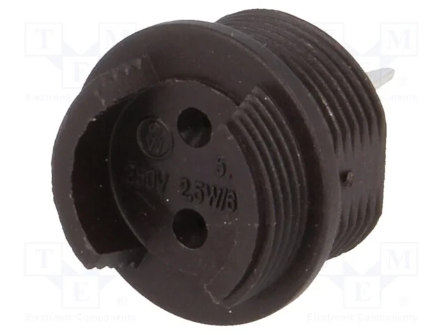Tomada, Fusíveis Miniatura, Tht, Te5,Tr5, 6,3a, 250v, 57500000001