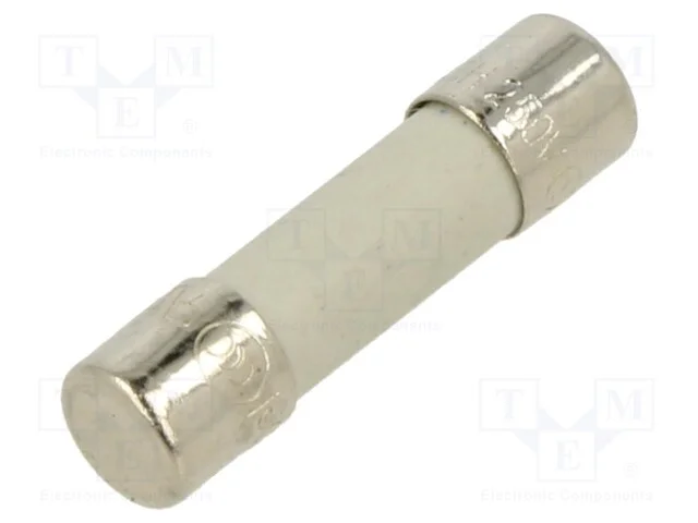 Fusível: Baixa Tensão, Retardado, 6,3a, 250vac, 5x20mm, Latão, 5ht