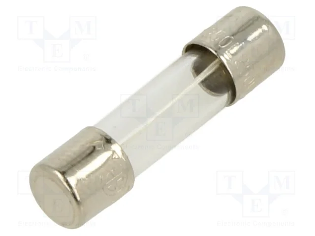Fusível: Baixa Tensão, Retardado, 250ma, 250vac, 5x20mm, Latão, 5st