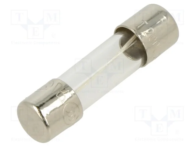 Fusível: Baixa Tensão, Retardado, 200ma, 250vac, 5x20mm, Latão, 5st