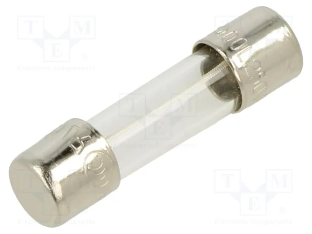 Fusível: Baixa Tensão, Retardado, 400ma, 250vac, 5x20mm, Latão, 5st