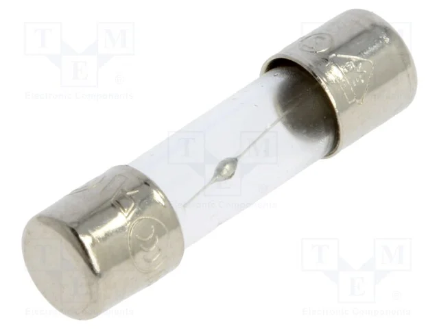 Fusível: Baixa Tensão, Retardado, 6,3a, 250vac, 5x20mm, Latão, 5st