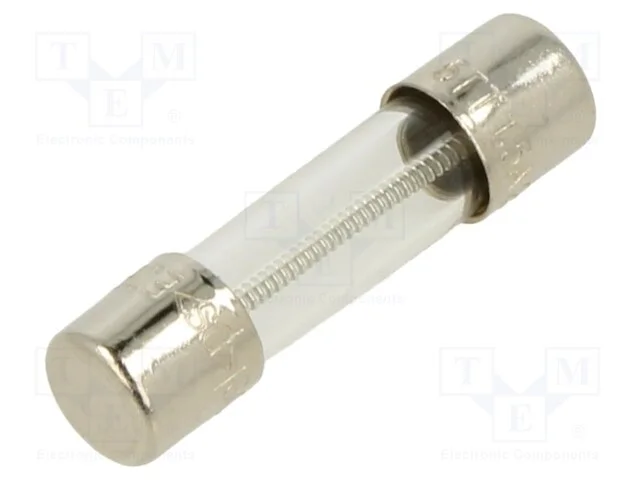 Fusível: Baixa Tensão, Retardado, 1,5a, 250vac, Cilíndrico, 5x20mm
