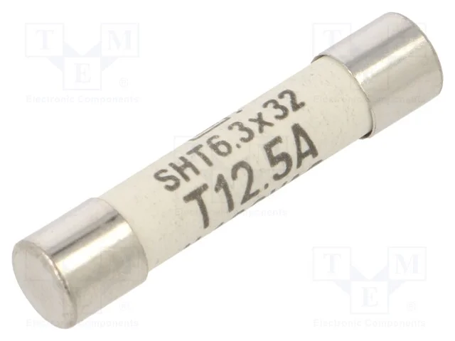 Fusível: Baixa Tensão, Retardado, 12,5a, 400vac, 400vdc, Cobre, Sht